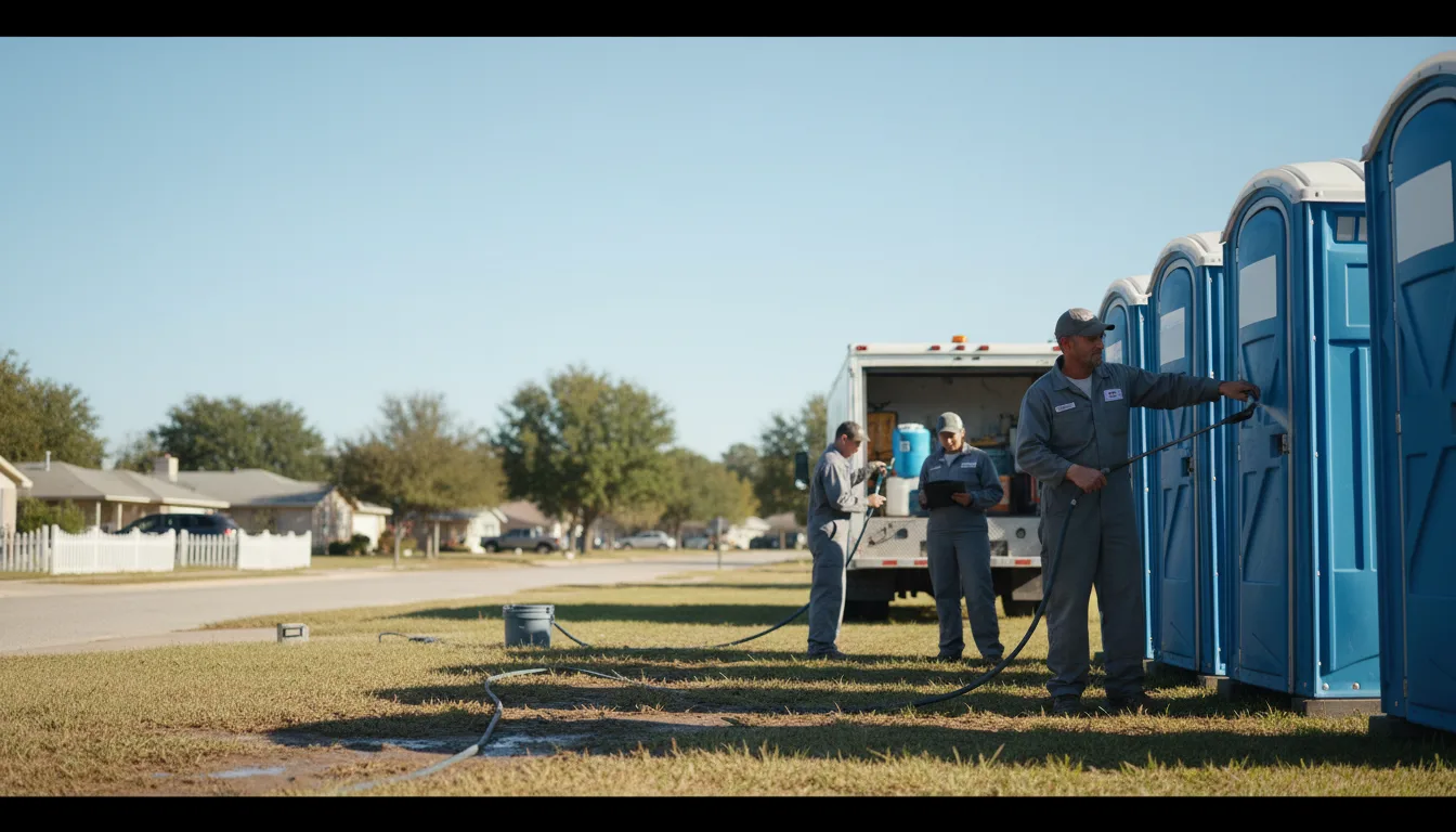 Long-Term Portable Toilet Rental in New Castle, AL near me